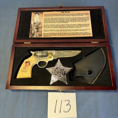 Billy The Kid Collector Knife