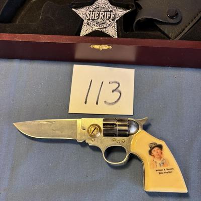 Billy The Kid Collector Knife