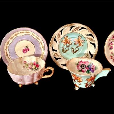 Lot 22: Teacup Sets