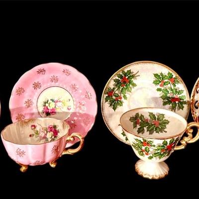 Lot 22: Teacup Sets
