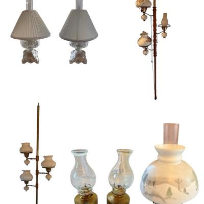 Lot 27: Various Collection Of Lamps