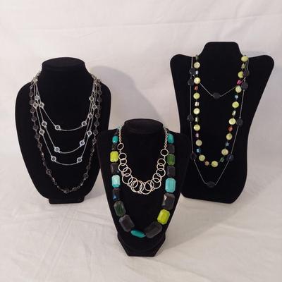 Several Beaded Necklaces (K-BBL)