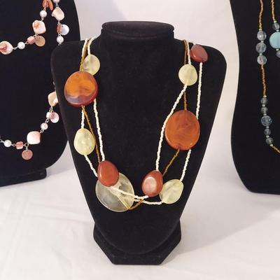 Several Beaded Necklaces (K-BBL)