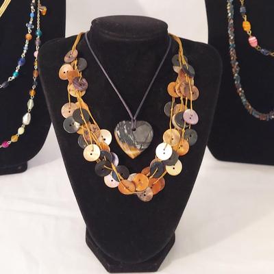 Several Beaded Necklaces (K-BBL)