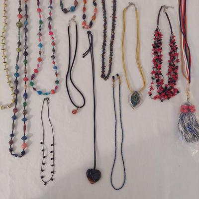 Several Beaded Necklaces (K-BBL)
