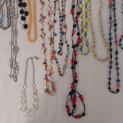 Several Beaded Necklaces (K-BBL)