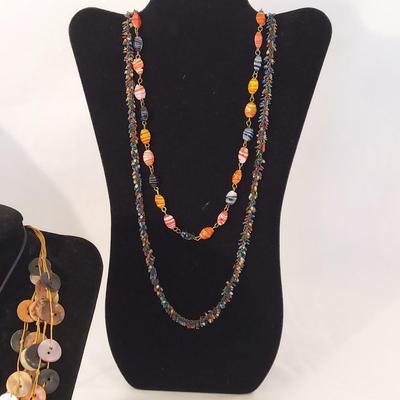 Several Beaded Necklaces (K-BBL)