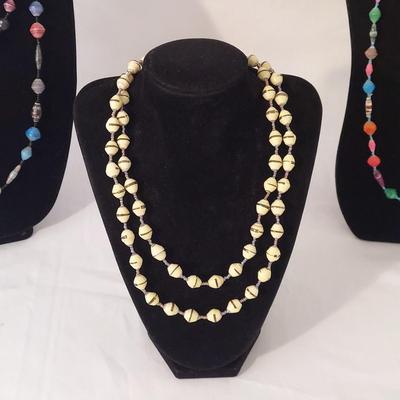 Several Beaded Necklaces (K-BBL)