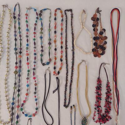 Several Beaded Necklaces (K-BBL)