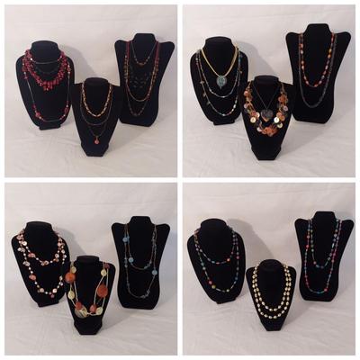Several Beaded Necklaces (K-BBL)