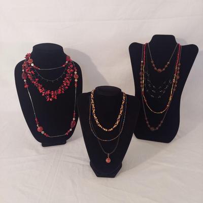 Several Beaded Necklaces (K-BBL)