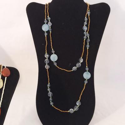 Several Beaded Necklaces (K-BBL)