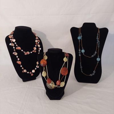 Several Beaded Necklaces (K-BBL)