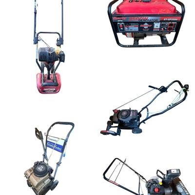 Lot 37: Bundle Of Outdoor Power Tools