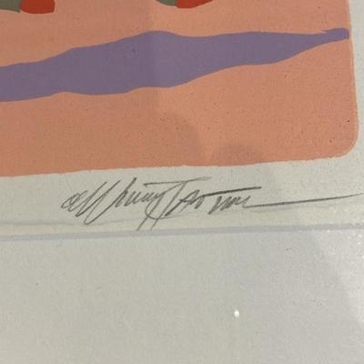 William Tatum 'High Rollers' Limited Edition Serigraph - Beach Women, 29/106