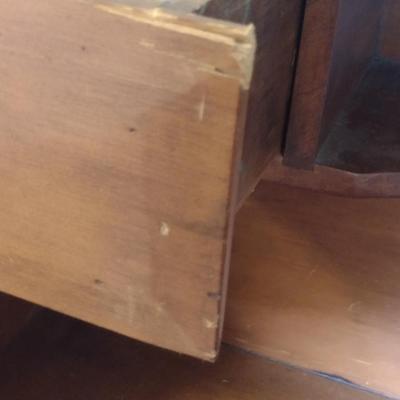 Vintage Wooden Dry Sink with Cabinet- Approx 48" Long