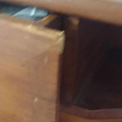 Vintage Wooden Dry Sink with Cabinet- Approx 48" Long
