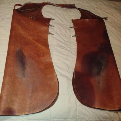 Leather Cowboy Chaps