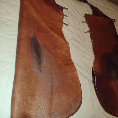 Leather Cowboy Chaps