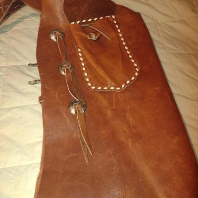 Leather Cowboy Chaps