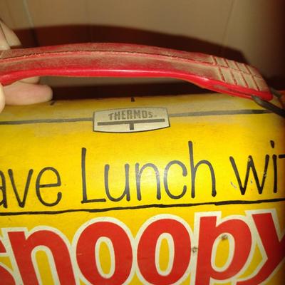 Vintage Snoopy Metal Lunch Box