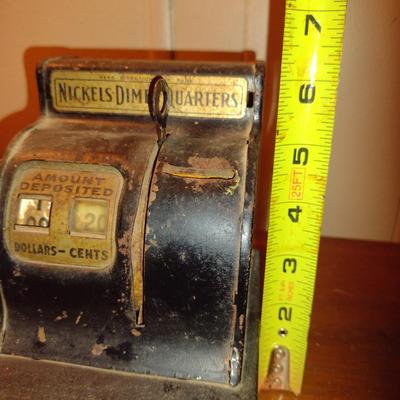 Vintage Uncle Sam's Toy Register Bank