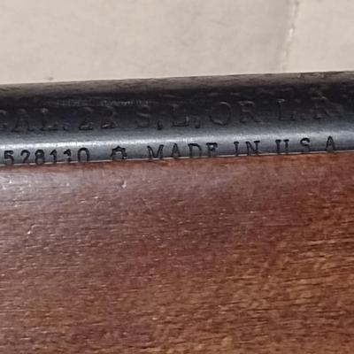 Ted Williams Sears Roebuck Model 3T, 22 Caliber Rifle with Carry Bag