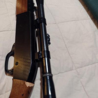 Ted Williams Sears Roebuck Model 3T, 22 Caliber Rifle with Carry Bag