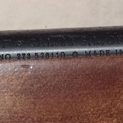 Ted Williams Sears Roebuck Model 3T, 22 Caliber Rifle with Carry Bag