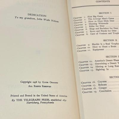 Hunting Our Medium Size Game