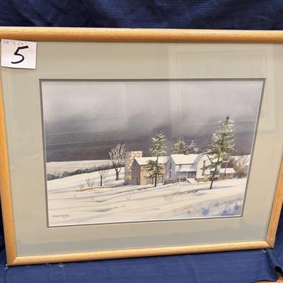 Winter in Potawatomi County