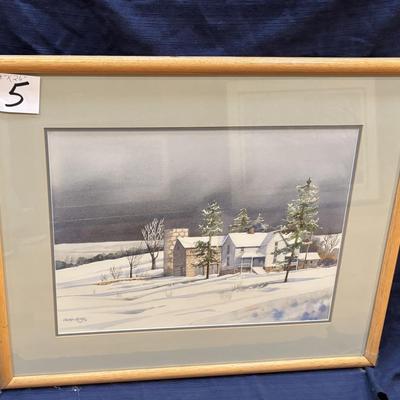 Winter in Potawatomi County