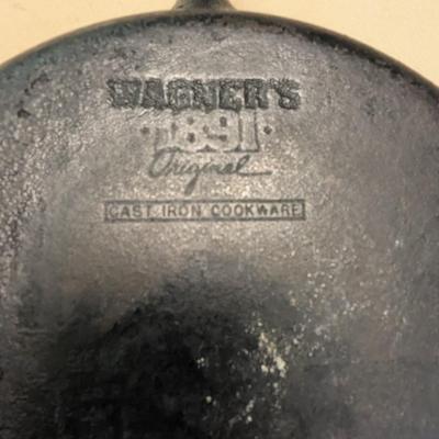 Wagner's 1891 Original Cast Iron Cookware
