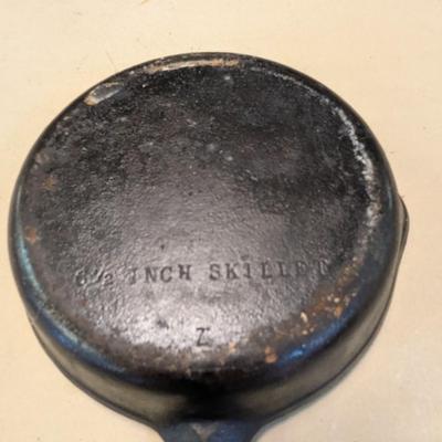6 1/2 Inch Cast Iron Skillet #3
