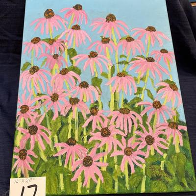 Flower Painting By Sondra Sullivan