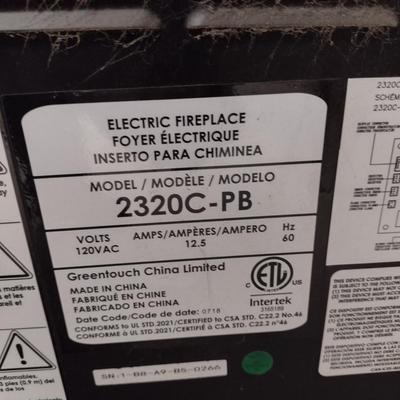 Electric Fireplace- Approx 36 1/2" Wide
