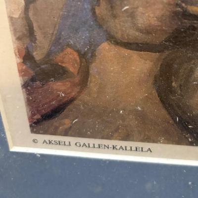 The Giant Pike by Akseli Gallen-Kallela