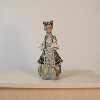 Russian Doll with Traditional Russian Attire