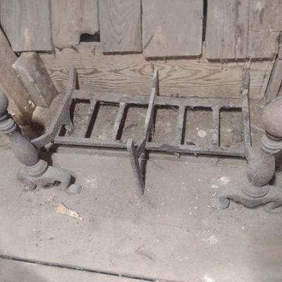 Antique Fireplace Grate