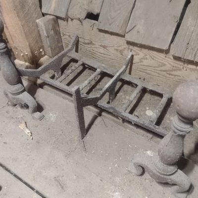 Antique Fireplace Grate