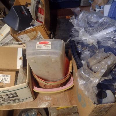 Large Collection of Electrical and Plumbing Hardware and Other