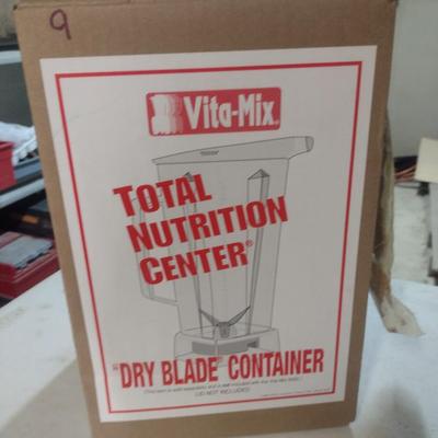 Vita Mix Dry Blade Container/Pitcher