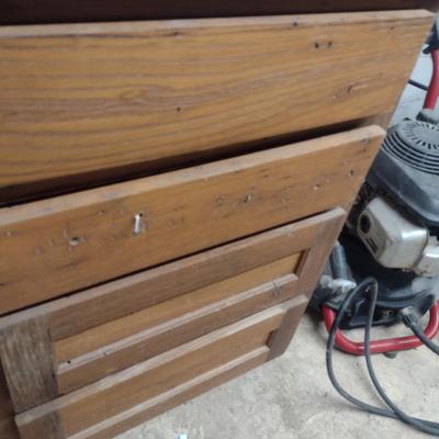 Four Drawer Work Cabinet with Countertop