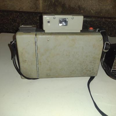 Vintage Polaroid 420 Camera with Accessories