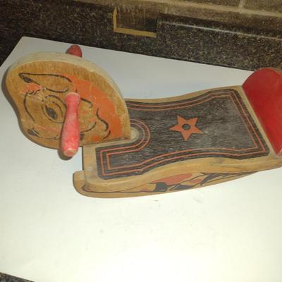 Vintage Dekto Rocking Horse