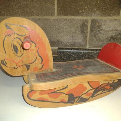 Vintage Dekto Rocking Horse