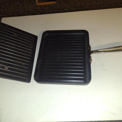 All Clad Grill Pan with Press