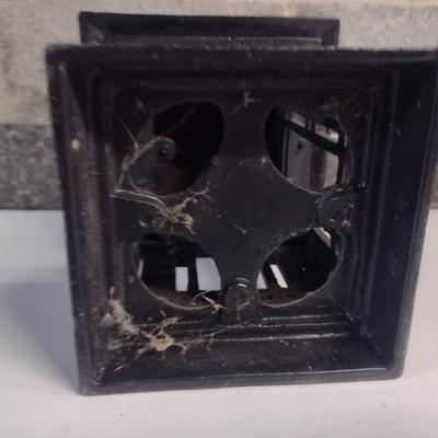 Cast Metal Hanging Candle Holder