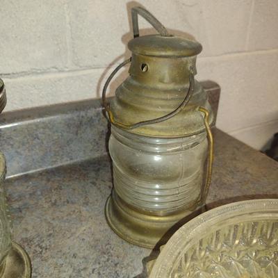 Collection of Lights and Glass Shades