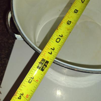 Collection of Enameled Kitchen Ware